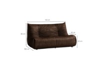 Canapea Atelier Del Sofa Bocek Brown imaginea #7 — magazin online Desire.md