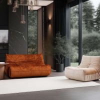 Canapea Atelier Del Sofa Bocek Red imaginea #2 — magazin online Desire.md