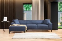 Угловой диван Atelier Del Sofa Petra Blue фото №5 — интернет-магазин Desire.md