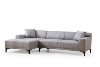 Угловой диван Atelier Del Sofa Petra Light Grey фото №9 — интернет-магазин Desire.md