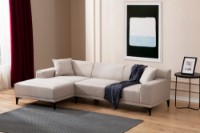 Угловой диван Atelier Del Sofa Petra White фото №3 — интернет-магазин Desire.md