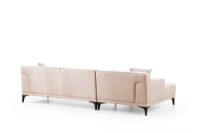 Угловой диван Atelier Del Sofa Petra White фото №6 — интернет-магазин Desire.md