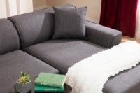 Угловой диван Atelier Del Sofa Petra Anthracite фото №2 — интернет-магазин Desire.md