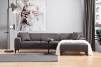 Угловой диван Atelier Del Sofa Petra Anthracite фото №3 — интернет-магазин Desire.md