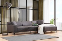 Угловой диван Atelier Del Sofa Petra Anthracite фото №4 — интернет-магазин Desire.md