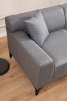 Угловой диван Atelier Del Sofa Petra Light Grey фото №5 — интернет-магазин Desire.md