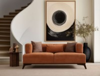 Диван Atelier Del Sofa Hera Orange Black