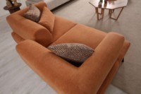Диван Atelier Del Sofa Hera Orange Black фото №3 — интернет-магазин Desire.md