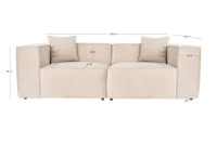 Canapea Atelier Del Sofa Lora Cream imaginea #9 — magazin online Desire.md