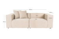Canapea Atelier Del Sofa Lora Peach imaginea #5 — magazin online Desire.md