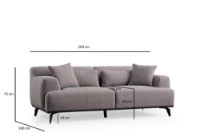 Диван Atelier Del Sofa Jaguar Brown Grey фото №9 — интернет-магазин Desire.md