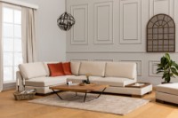 Canapea de colț Atelier Del Sofa Tulip Beige