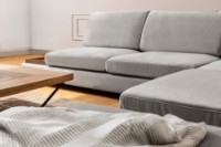 Угловой диван Atelier Del Sofa Tulip Light Grey фото №6 — интернет-магазин Desire.md