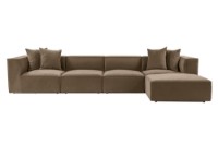 Canapea de colț Atelier Del Sofa Sora Brown imaginea #3 — magazin online Desire.md
