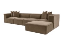 Canapea de colț Atelier Del Sofa Sora Brown imaginea #5 — magazin online Desire.md