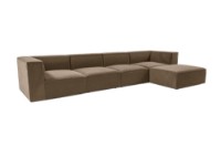 Canapea de colț Atelier Del Sofa Sora Brown imaginea #7 — magazin online Desire.md