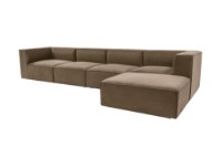 Canapea de colț Atelier Del Sofa Sora Brown imaginea #8 — magazin online Desire.md