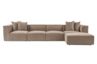 Угловой диван Atelier Del Sofa Sora Cappuccino фото №3 — интернет-магазин Desire.md