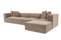 Угловой диван Atelier Del Sofa Sora Cappuccino фото №5 — интернет-магазин Desire.md
