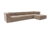 Угловой диван Atelier Del Sofa Sora Cappuccino фото №7 — интернет-магазин Desire.md