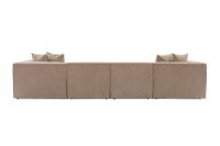 Угловой диван Atelier Del Sofa Sora Cappuccino фото №9 — интернет-магазин Desire.md