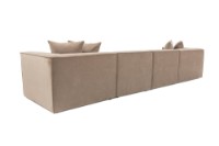Угловой диван Atelier Del Sofa Sora Cappuccino фото №10 — интернет-магазин Desire.md