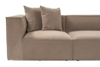 Угловой диван Atelier Del Sofa Sora Cappuccino фото №14 — интернет-магазин Desire.md