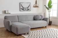 Угловой диван Atelier Del Sofa Eddy Light Grey фото №2 — интернет-магазин Desire.md