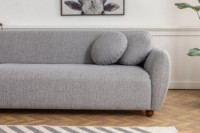 Угловой диван Atelier Del Sofa Eddy Light Grey фото №4 — интернет-магазин Desire.md