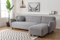 Угловой диван Atelier Del Sofa Eddy Light Grey фото №2 — интернет-магазин Desire.md
