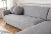 Угловой диван Atelier Del Sofa Eddy Light Grey фото №3 — интернет-магазин Desire.md