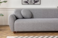 Угловой диван Atelier Del Sofa Eddy Light Grey фото №4 — интернет-магазин Desire.md