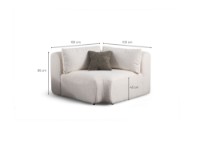 Угловой диван Atelier Del Sofa Sofia фото №11 — интернет-магазин Desire.md