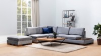 Угловой диван Atelier Del Sofa Tulip Dark Grey фото №2 — интернет-магазин Desire.md