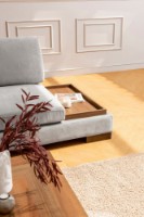 Угловой диван Atelier Del Sofa Tulip Light Grey фото №3 — интернет-магазин Desire.md