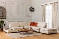 Canapea de colț Atelier Del Sofa Tulip Beige