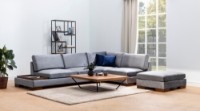 Угловой диван Atelier Del Sofa Tulip Dark Grey фото №2 — интернет-магазин Desire.md