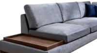 Угловой диван Atelier Del Sofa Tulip Dark Grey фото №9 — интернет-магазин Desire.md