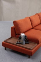 Canapea de colț Atelier Del Sofa New Tulip Orange imaginea #2 — magazin online Desire.md