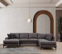 Угловой диван Atelier Del Sofa Porto Anthracite фото №2 — интернет-магазин Desire.md