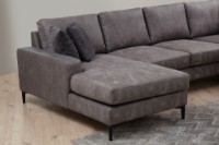 Угловой диван Atelier Del Sofa Porto Anthracite фото №3 — интернет-магазин Desire.md