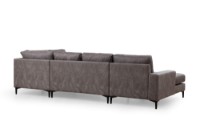 Угловой диван Atelier Del Sofa Porto Anthracite фото №5 — интернет-магазин Desire.md