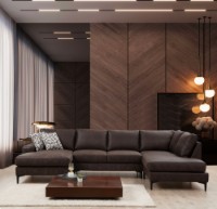 Угловой диван Atelier Del Sofa Porto Brown фото №2 — интернет-магазин Desire.md