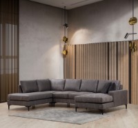 Canapea de colț Atelier Del Sofa Porto Anthracite imaginea #2 — magazin online Desire.md