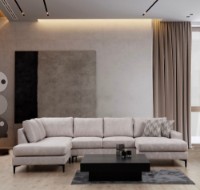 Угловой диван Atelier Del Sofa Porto Beige фото №3 — интернет-магазин Desire.md