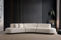 Canapea de colț Atelier Del Sofa Pars Cream Corner v2