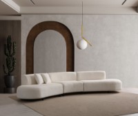 Canapea de colț Atelier Del Sofa Pars Cream Corner v2 imaginea #2 — magazin online Desire.md