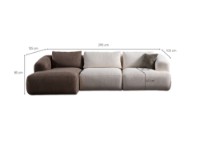 Угловой диван Atelier Del Sofa Sofia фото №9 — интернет-магазин Desire.md