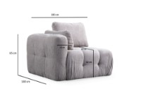 Canapea Atelier Del Sofa Amaris Light Grey imaginea #5 — magazin online Desire.md
