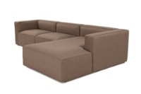 Угловой диван Atelier Del Sofa Mora XL Brown фото №4 — интернет-магазин Desire.md